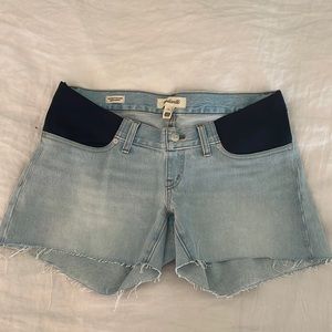 NWT Madewell maternity shorts